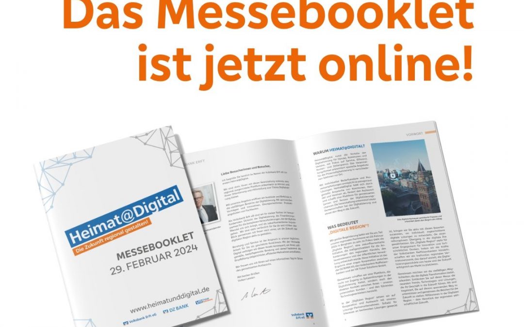 „Heimat@Digital“ in Bergheim – Messebooklet